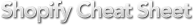 Cheat Sheet Logo
